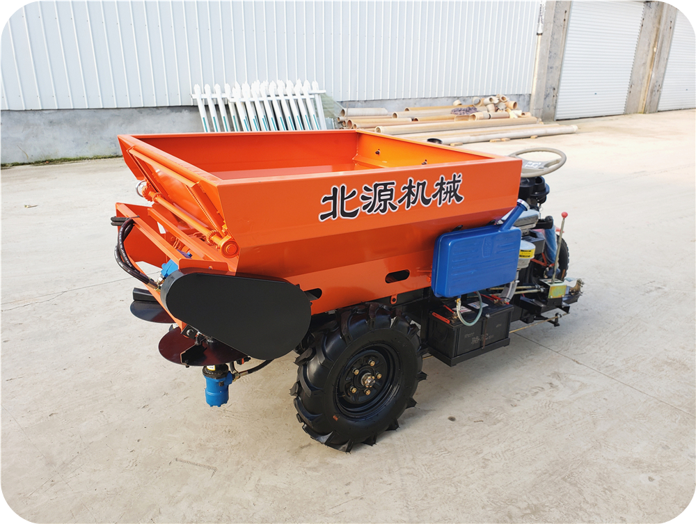 小型大棚撒粪车