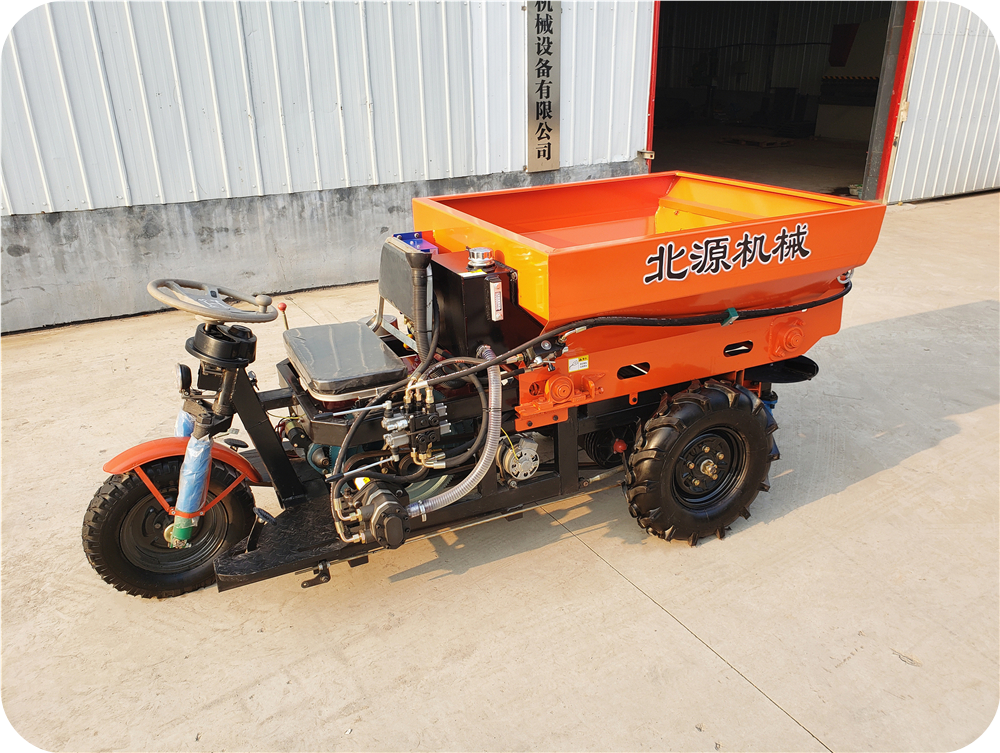 三轮大棚用撒粪机