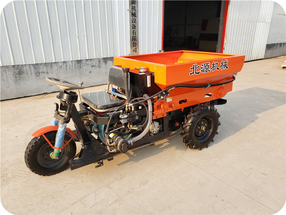 大棚鸡粪扬粪车