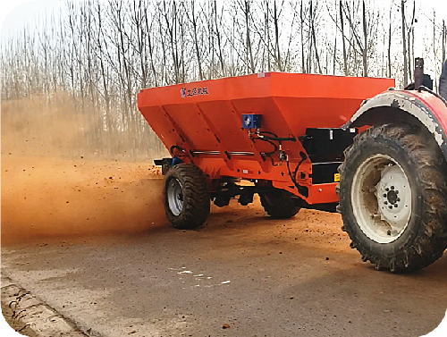 撒播盘式撒肥车