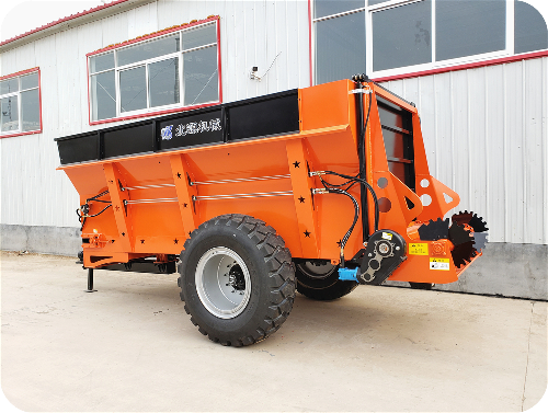 螺旋绞龙式牛羊粪抛粪机