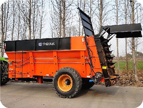 大型双绞龙扬粪机器